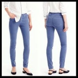 Slate blue Jcrew toothpick corduroy pants